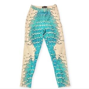 Monique Lhullier Stretch Silk Pants
